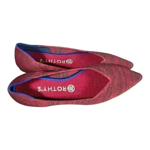 Rothys Pointed Toe Flats - Stylish Women's Ballet Shoes - Sustainable Comfort - Picture 6 of 8